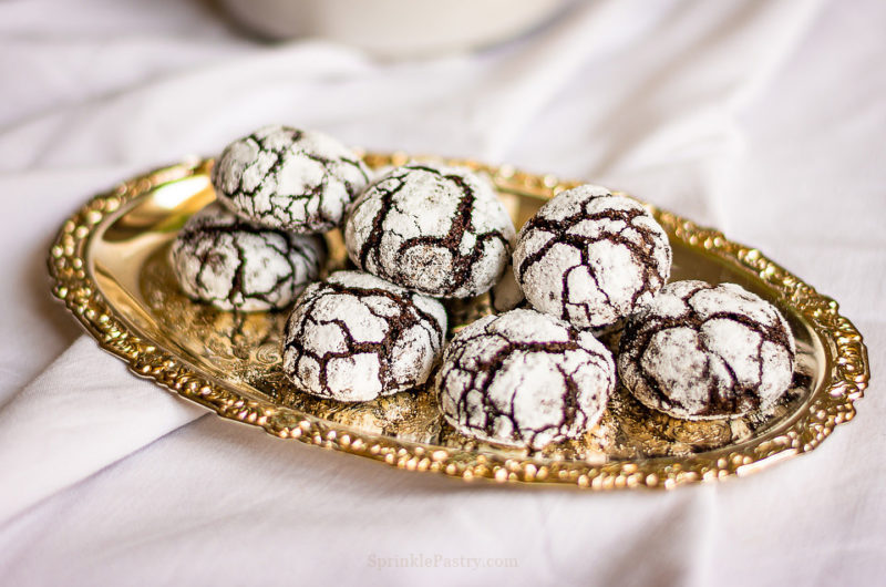 Chocolate Crinkle Cookies